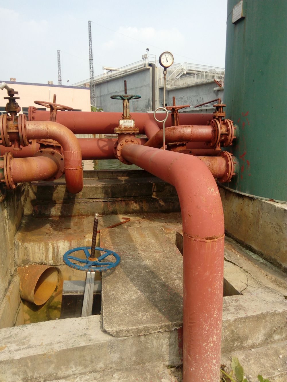 Wastewater from a paper industry in Dongguan